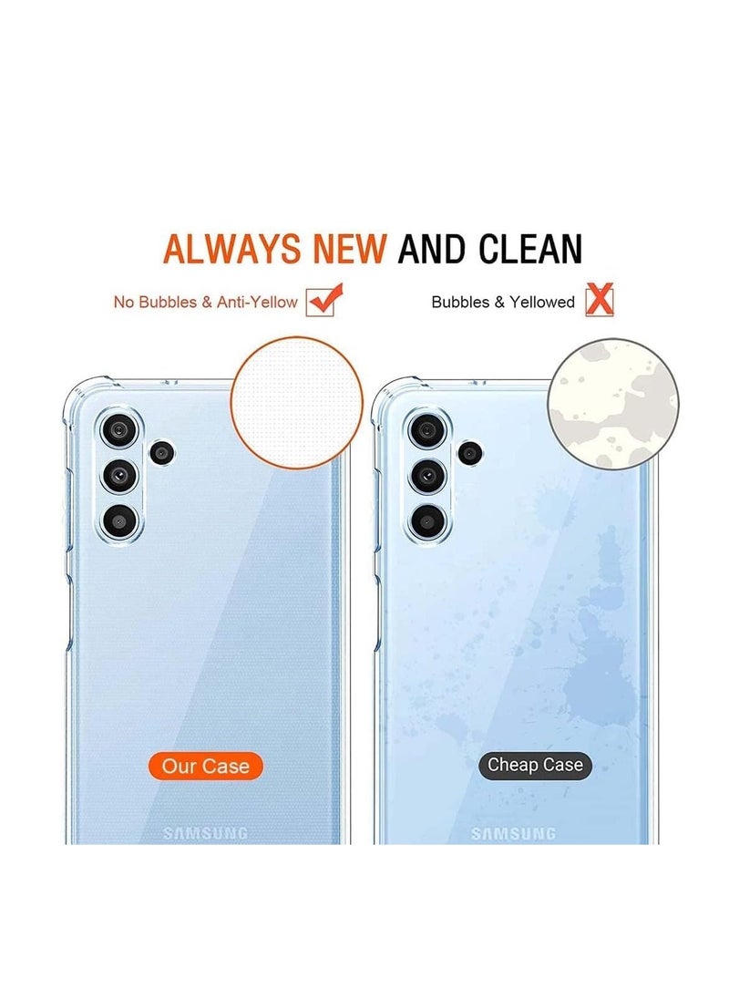 Generic Samsung Galaxy A55 5G Clear Cover Case soft TPU Transparent Silicone Rubber Back Protective Case shock Absorbent Reinforced Corner for Samsung Galaxy A55 5G Clear  - Image 3