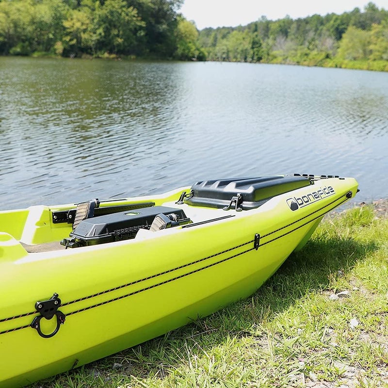 YakAttack LeverLoc Anchor Trolley Kit | Kayak Anchor System with Stealth Pulleys & PadHooks | Includes Reflective 35' Paracord & Mounting Hardware | Easy Install | Made in USA - Image 3