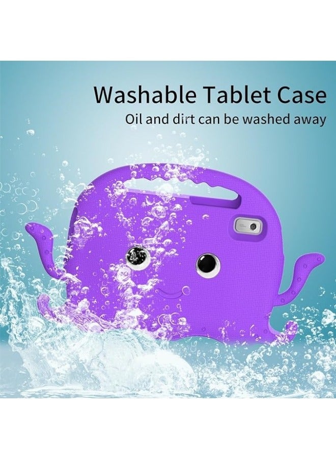 Kids Case Compatible with Lenovo Tab M9 Case 9.0 Inch 2023 with Handle Bumper Protective Kid-Proof Stand Tablet Cover Eva Shockproof Lightweight Dropproof - Image 4