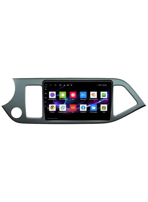 Android Screen For Kia Morning Picanto 2011-2015 4GB RAM 64GB ROM Support Apple Carplay IPS Touch Screen DSP built In Bluetooth USB Radio WiFi Play Store AHD Camera included