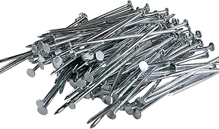 Pinnacle Mercantile Pinnacle Mercantile 150-Pack Artificial Turf Stakes Galvanized Nails for Fake Landscaping Grass Outdoor, Heavy-Duty,  - Image 1