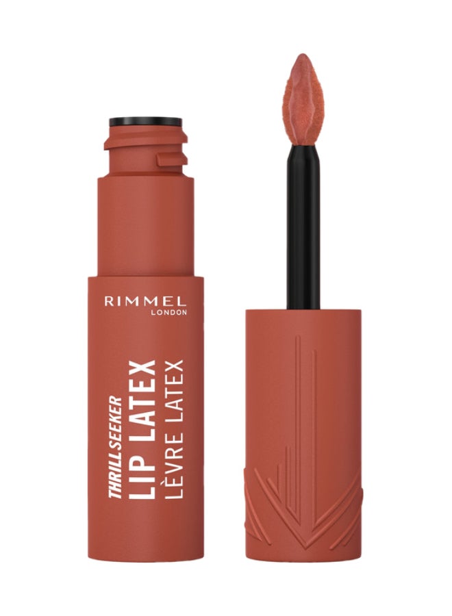RIMMEL LONDON Thrill Seeker Lip Latex - 250 - Honey-Bun, 6ml - Image 1