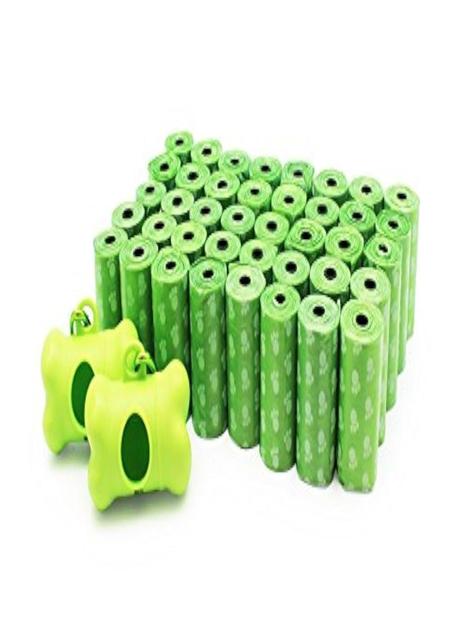 EcoJeannie Wholesale Biodegradable Dog Poop Bags 800-Count (40 Rolls) with 2 Dispensers : Environment Friendly w/ d2w for Fast Degradation, Dog Waste Bags, Lavender Scented, Pet Waste Poopbags - Image 1