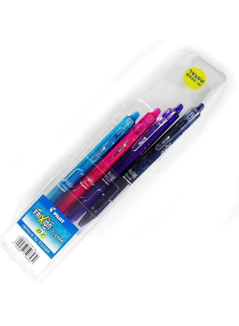 PILOT مجموعة أقلام حبر جاف بتقنية الاحتكاك 0.7-4 - Image 2