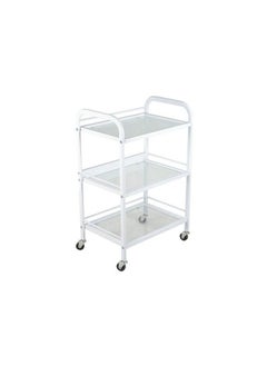 LA PERLA TECH  Professional Heavy Duty Salon -Clinic-Spa Three Shelves Rolling Trolley Cart  - Image 1