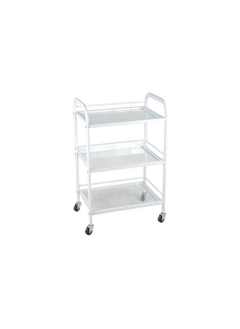 Professional Heavy Duty Salon -Clinic-Spa Three Shelves Rolling Trolley Cart