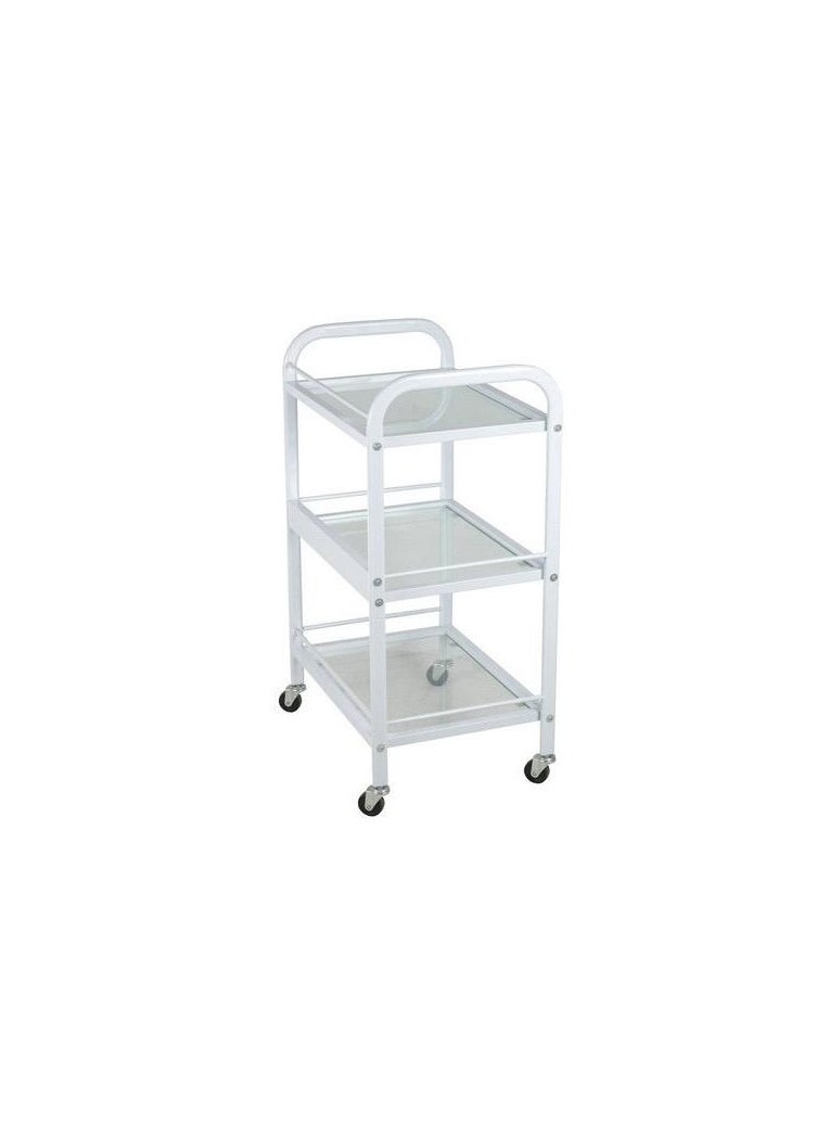 Professional Heavy Duty Salon -Clinic-Spa Three Shelves Rolling Trolley Cart