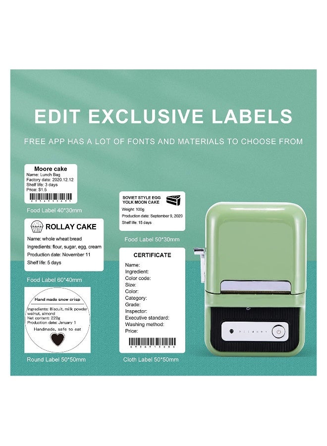 B21 Inkless Label Maker Wireless Portable Thermal Label Printer - Image 5
