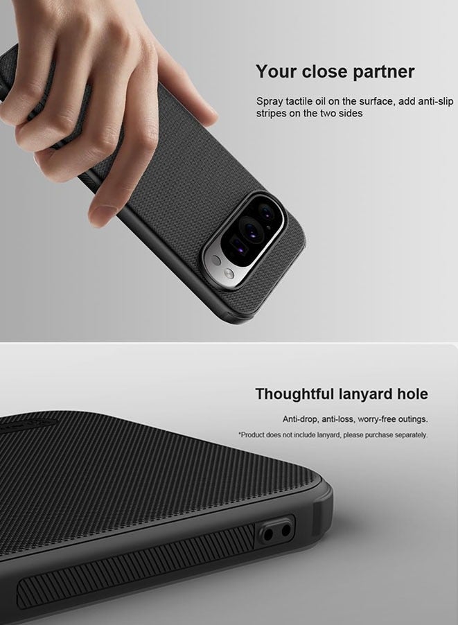 Muyixin جراب لهاتف Google Pixel 9 Pro XL Super Frosted Pro Shield غطاء خلفي مقاوم للصدمات - Image 2