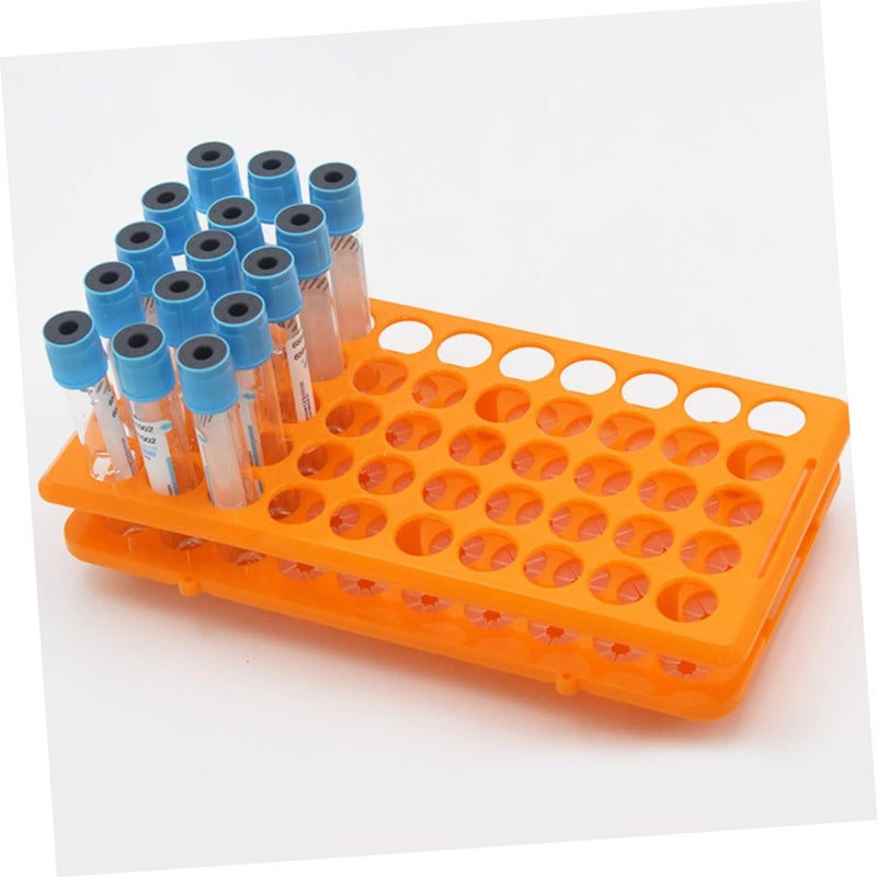 2pcs Clear Multifunction Test Tube Rack Organizer Lab Educational Experiments - Image 5