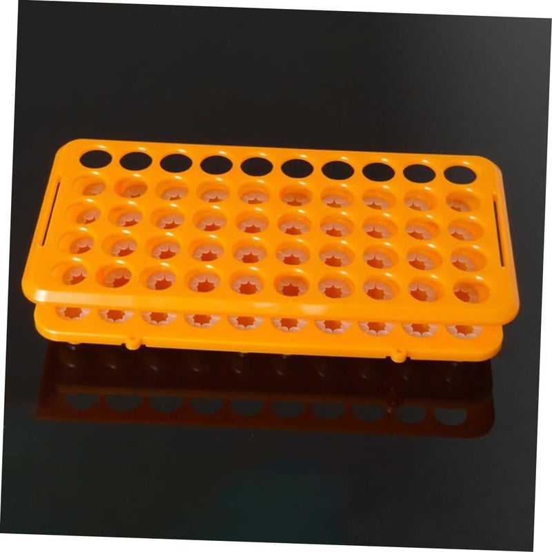 2pcs Clear Multifunction Test Tube Rack Organizer Lab Educational Experiments - Image 4
