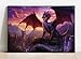 BBOLDIN Fantasy Dragon Puzzle for Adults 1000 Pieces Magic Castle Jigsaw Puzzle Castle Purple Puzzle - Image 4