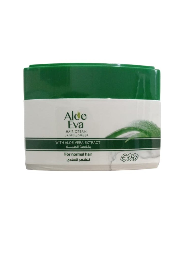 Eva Hair Styling Cream With Aloe Vera White/Green 185g