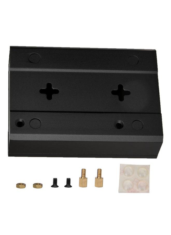 Thoraya Anti-interference Aluminium Alloy Case for Raspberry Pi 3B+/3B/2B Fast Heat Dissipation - Black  - Image 1