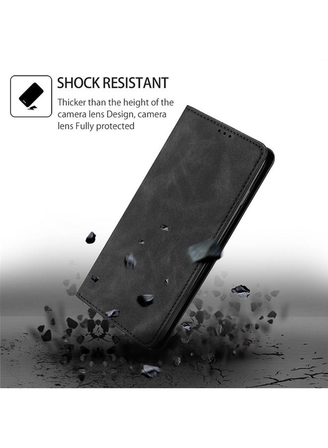 erorex Case For vivo Y03 4G Skin Feel Magnetic Leather Phone Case - Image 5