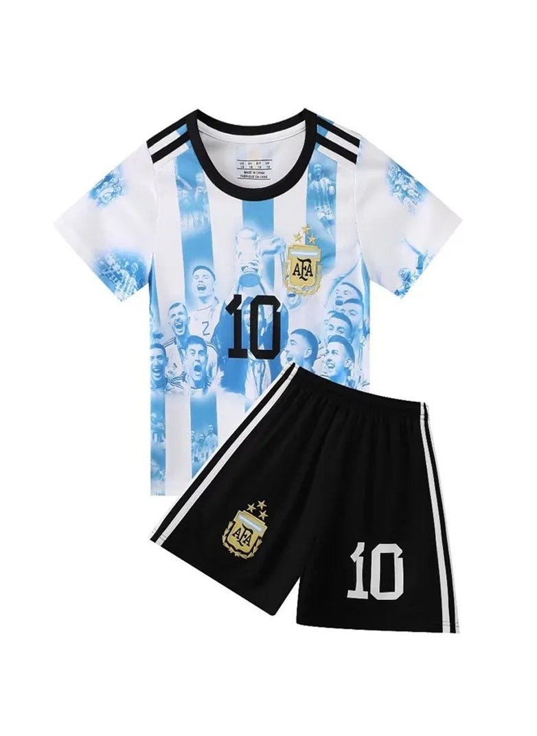 DubaiGallery Football Team World Fans printed T shirts Supporting The Team Football Team Jersey T shirts For Men | Women | Kids to win the cup  - Image 2