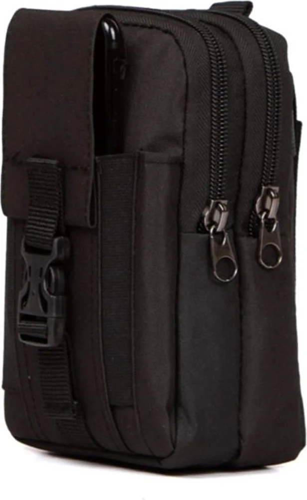 Adelina Bags Cordura Tactical Bag Belt Waist Bag with Cell Phone Compartment