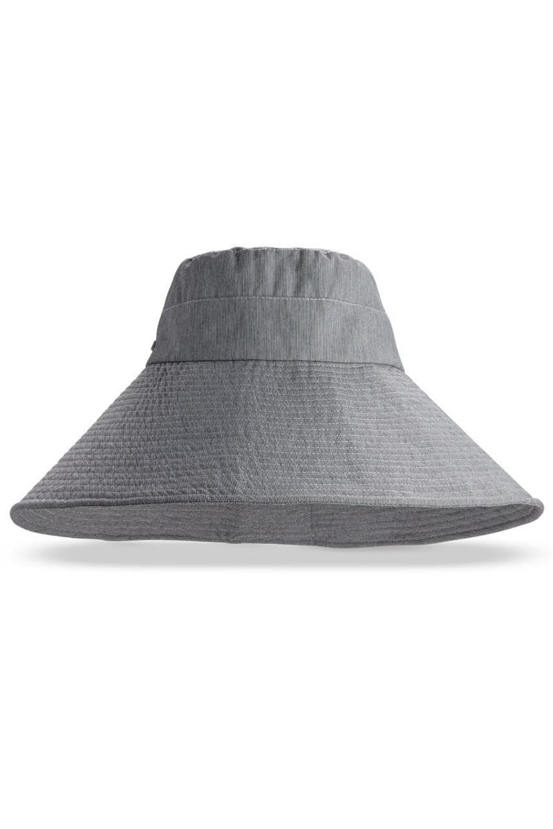 Coolibar Women's Beach Hat - UPF 50+ Sun Protection - Brittany in Black/White - Image 3