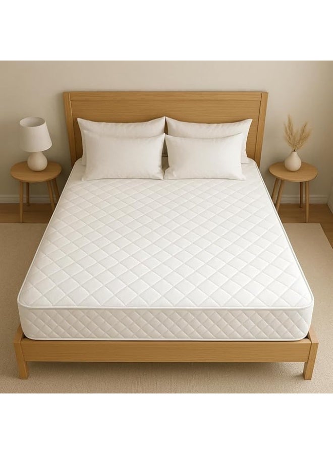 مرتبة زافورا هومز الطبية فائقة الصلابة - إسفنج طبي | (سمك ١٠ سم) | تخفيف آلام الظهر | قماش التريكو الأمريكي - Image 3