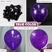 Bezente Dark Purple Giant Balloons 36 Inch 8 Pack Jumbo Purple Large Round Purple Balloons for Wedding Graduation Halloween Birthday Party Backdrop Decorations - Image 4