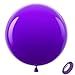 Bezente Dark Purple Giant Balloons 36 Inch 8 Pack Jumbo Purple Large Round Purple Balloons for Wedding Graduation Halloween Birthday Party Backdrop Decorations - Image 2