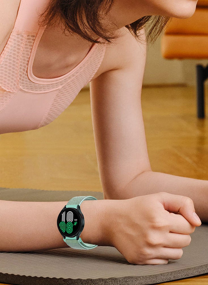 Perfii مجموعة من 3 قطع من أحزمة الساعة متوافقة مع جميع أجهزة Samsung وHuawei وAmazfit وHonor بحجم حزام 20 مم - Image 3