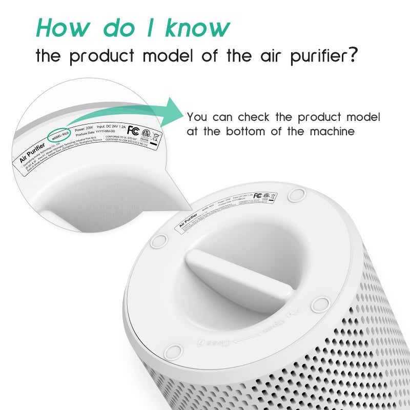 Afloia Original 3-Stage Filter, Compatible with KILO/KILOPLUS/KILOPRO/MIRO/MIRO PRO Air Purifierï¼ˆASINï¼šB08PCXJVFH/B0948XR4DC/B09P8KBW5V/B08YT4TNJD/B087PD8D25/B088FJ8YBJï¼‰ - Image 5
