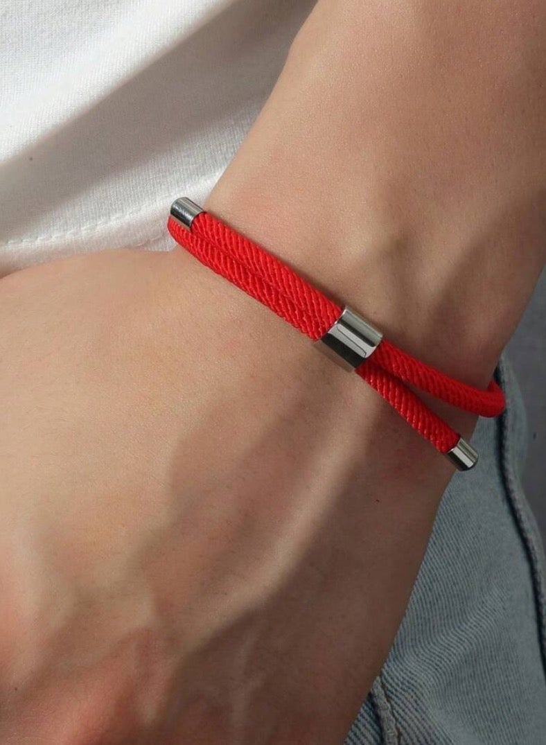 Luxury Concept Elegant Bracelet For Men Made Of High Quality Fabrics - Image 1