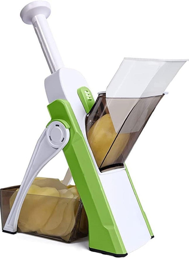 ELTRAZONE Vegetable Cutter Mandoline Slicer,Once For All.Food Chopper,Dicer Fruit,French Fry Julinner - Image 1