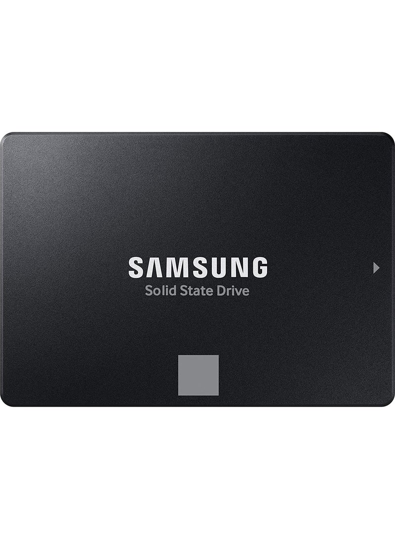 sam SAMSUNG 870 EVO 4TB 2.5 Inch SATA III Internal SSD (MZ-77E4T0B/AM) , Black - Image 1