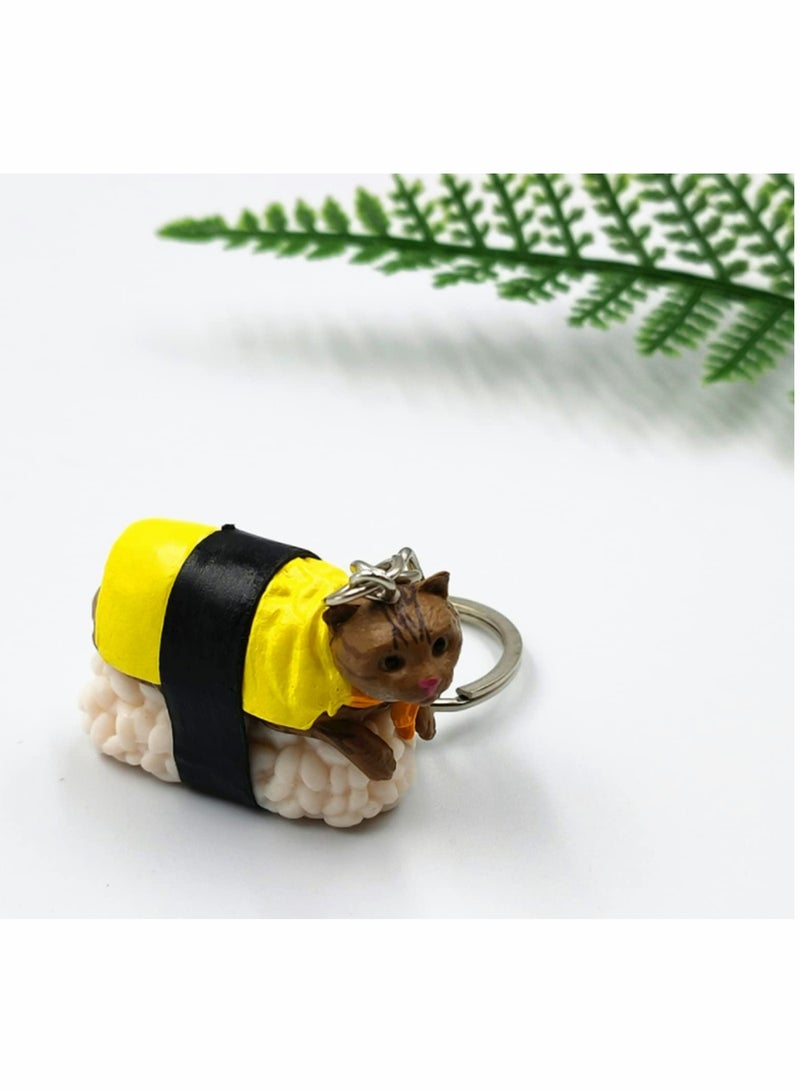 SYOSI Cat Keychain Gift for Women, Cat Keyring Cute Funny Mini Pendent Jewelry Present for Girlfriend, Friend, Mom, Grandma, Birthday Party Well for Cellphone, Handbag, Purse  - Image 5
