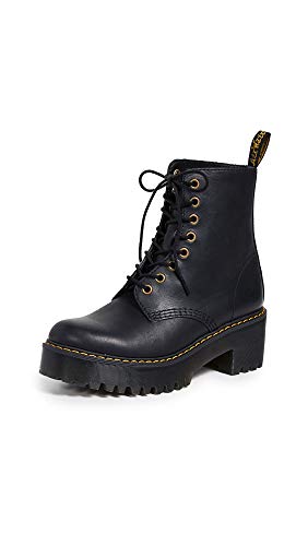 Dr Martens حذاء دكتور مارتنز شرايفر هاي فاشن، أسود، مقاس 6 نسائي أمريكي - Image 1