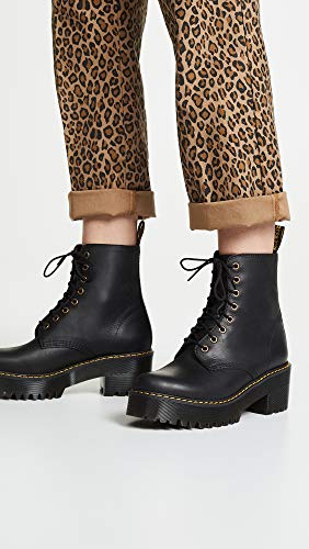 Dr Martens حذاء دكتور مارتنز شرايفر هاي فاشن، أسود، مقاس 6 نسائي أمريكي - Image 3