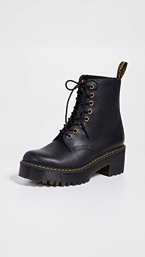 Dr Martens حذاء دكتور مارتنز شرايفر هاي فاشن، أسود، مقاس 6 نسائي أمريكي - Image 2