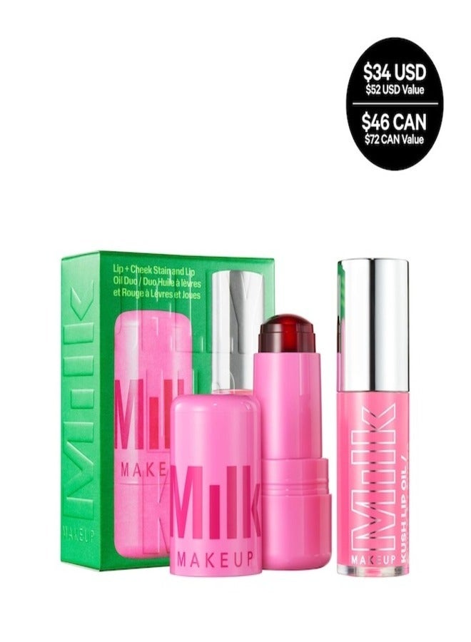 MILK MAKEUP MILK MAKEUP  The Jelly Lip Kit: Lip + Cheek Stain & Lip Oil Duo  - Image 5