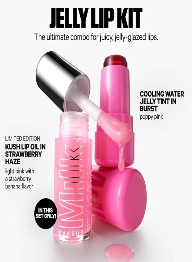 MILK MAKEUP MILK MAKEUP  The Jelly Lip Kit: Lip + Cheek Stain & Lip Oil Duo  - Image 4