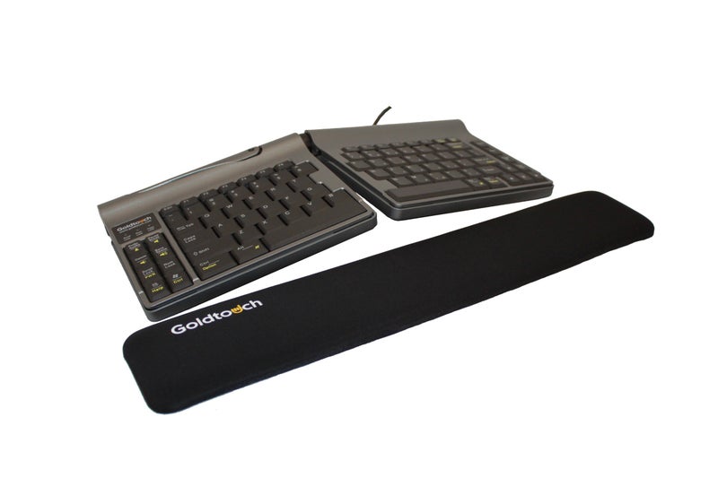 Goldtouch GT8-0017 Gel-Filled SlimLine Wrist Rest (Black) - Image 2