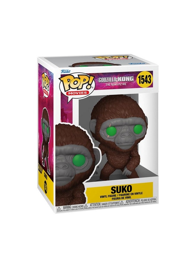 Funko POP! Movies: Godzilla X Kong: The New Empire - Suko - Godzilla Vs Kong - Collectable Vinyl Figure - Gift Idea - Official Merchandise - for Kids & Adults - Movies Fans - Image 1
