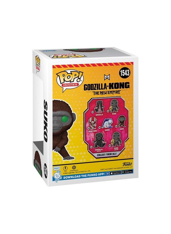Funko POP! Movies: Godzilla X Kong: The New Empire - Suko - Godzilla Vs Kong - Collectable Vinyl Figure - Gift Idea - Official Merchandise - for Kids & Adults - Movies Fans - Image 3