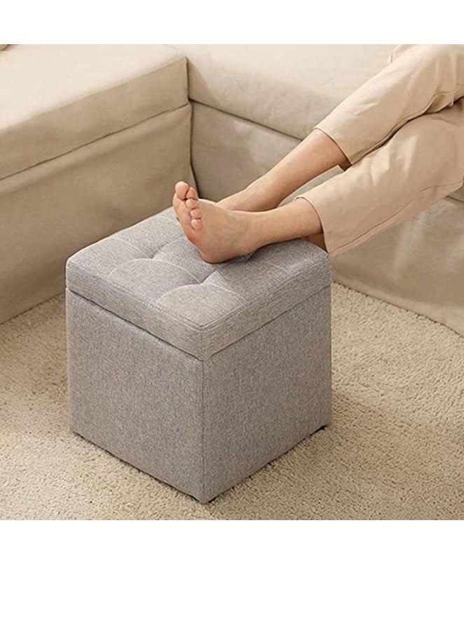 Generic FFD Ottoman Storage Footrest Stool Multifunctional Storage Box Bench, Ottoman Chair, Shoe Change Bench  - Image 1