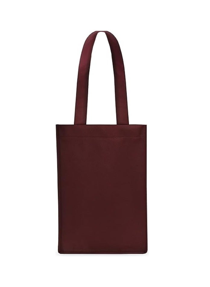Tote bag - burgundy color - without a drawing
