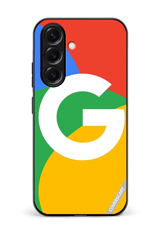 VR CREATIVE Protective Case Cover For Samsung Galaxy S25 Plus Google Logo Design Multicolour