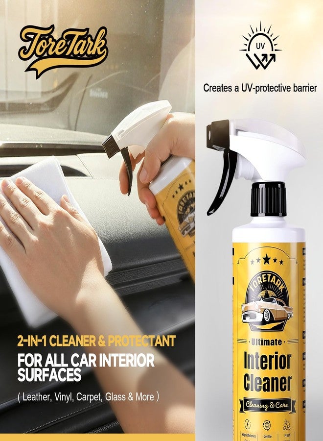 toretark Deep Clean Interior Car Cleaner Kit for Tesla, pH-Neutral Safe for All Surface, 2-in-1 Modes Car Upholstery Cleaner for BMW Accessories, Cleaning Kit Interior for Mercedes Benz Car Accessories - Image 5