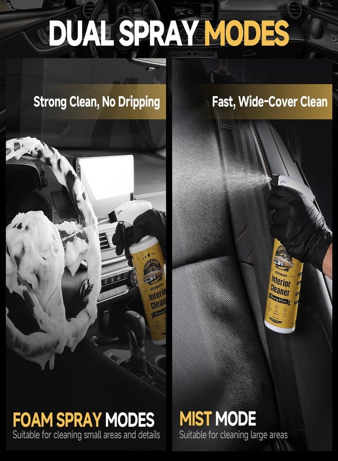 toretark Deep Clean Interior Car Cleaner Kit for Tesla, pH-Neutral Safe for All Surface, 2-in-1 Modes Car Upholstery Cleaner for BMW Accessories, Cleaning Kit Interior for Mercedes Benz Car Accessories - Image 3
