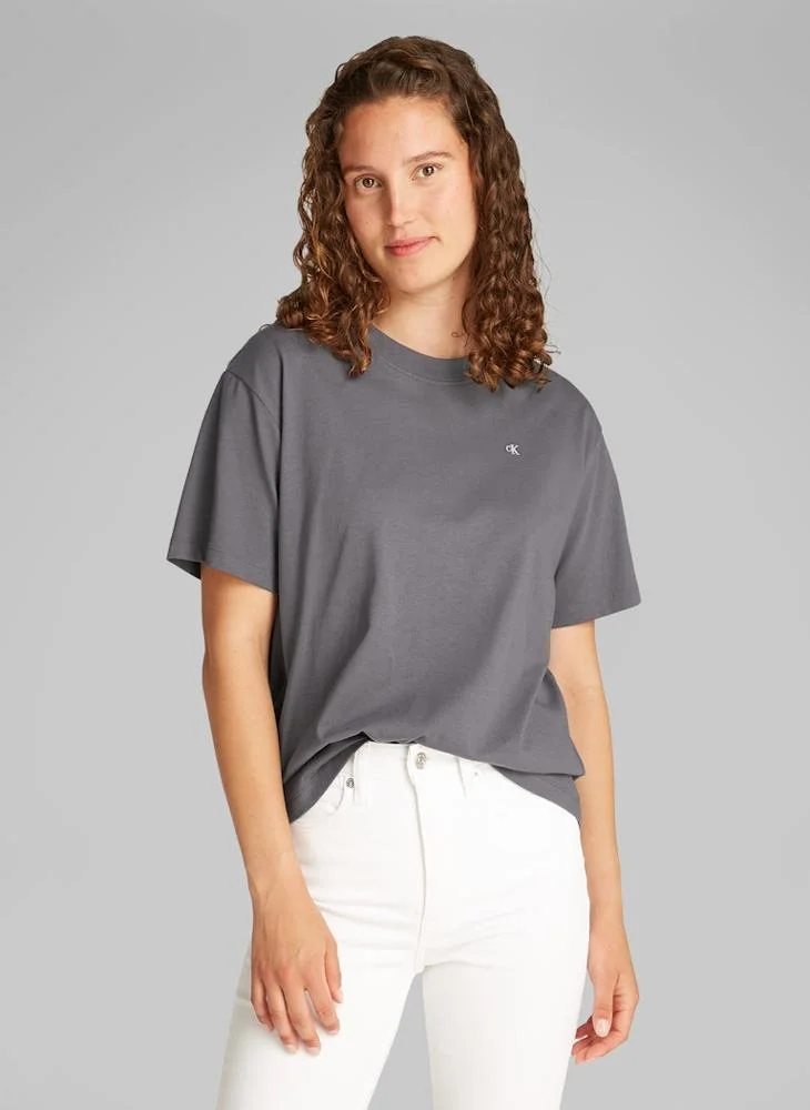 Calvin Klein Jeans Graphic Crew Neck T-Shirt