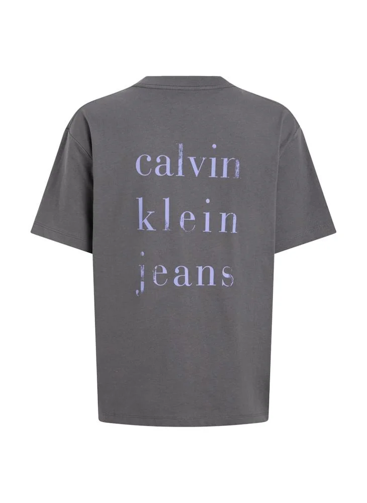 Calvin Klein Jeans Graphic Crew Neck T-Shirt