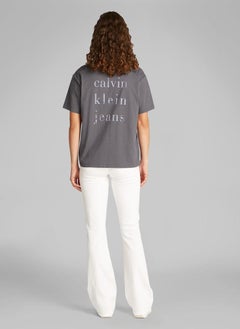 Calvin Klein Jeans Graphic Crew Neck T-Shirt  - Image 2