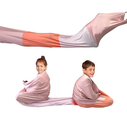 lukidoki Sensory Compression Tunnel for Kids Play with Autism ADHD SPD  CPC Certification 10ft Crawl Resistance Tunnel Perfect for Toddler  Ideal for Home School Help Children Calm Relax Reduce Anxiety - Image 1