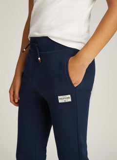 TOMMY HILFIGER Kids Monotype 1985 Label Logo Sweatpants  - Image 3