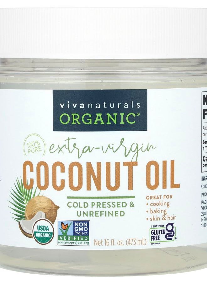 Organic Extra-Virgin Coconut Oil 16 fl oz (473 ml) - pzsku/ZA65398BF02FEA8ED9FDDZ/45/_/1728490137/6baa8d9f-3838-48b8-ac3b-85a776fb4353